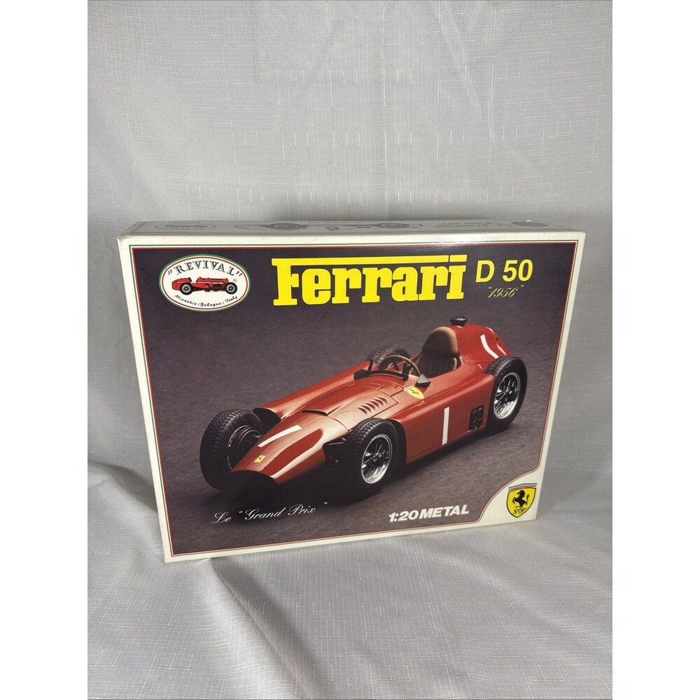Revival 1/20 Scale Metal 1956 Ferrari D50 Grand Prix Car
